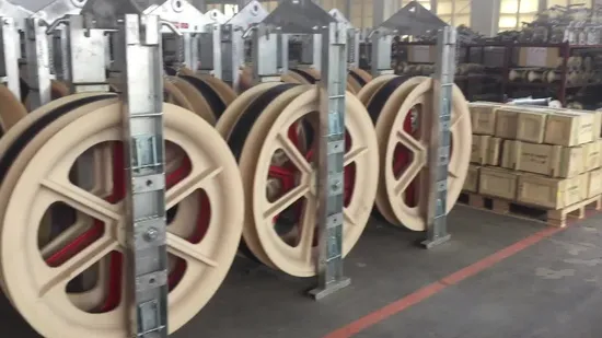 120*60mm 휠 후크 타입 스트링 풀리 블록 딩게 나일론 알루미늄 케이블 풀리