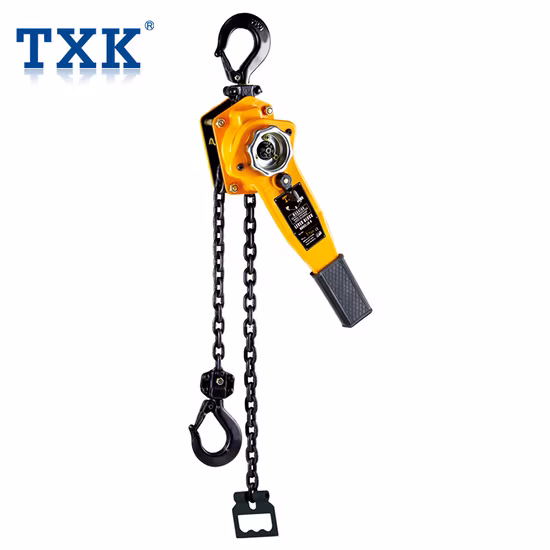 Txk 1톤 제조업체 휴대용 핸드 풀리 래칫 레벨 블록