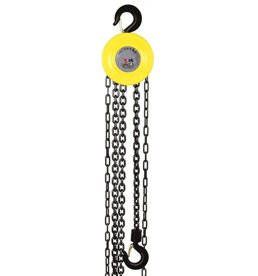 Factory Hot Selling Hsc Quality Winch Hoist 1t 2t 3t 5t 10t Pulley Block Manual Operated Chain Hoist Hand Chain Block 