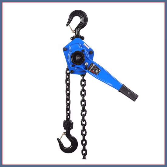 3톤 리프팅 수동 장비 체인 풀리 호이스트가 있는 핸드 체인 블록