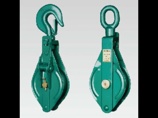 Cy Single Sheave Snatch Block Hand Pulley Puller Hook 